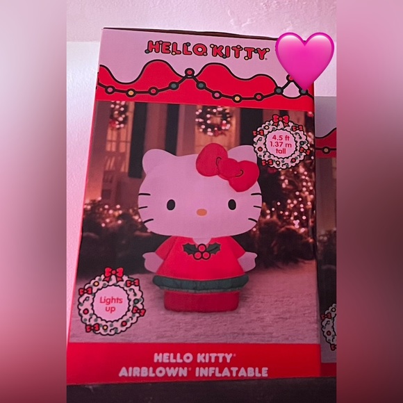 Hello Kitty Christmas Inflatable Santa Suit - Picture 1 of 1
